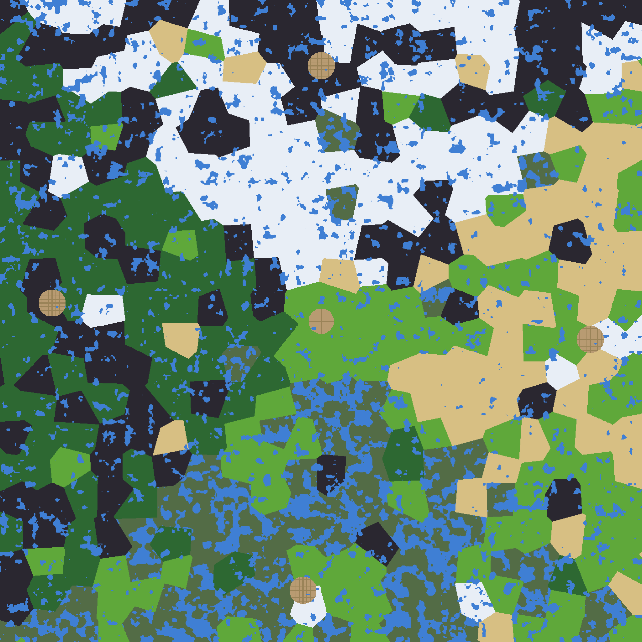 World map of TallyWorld